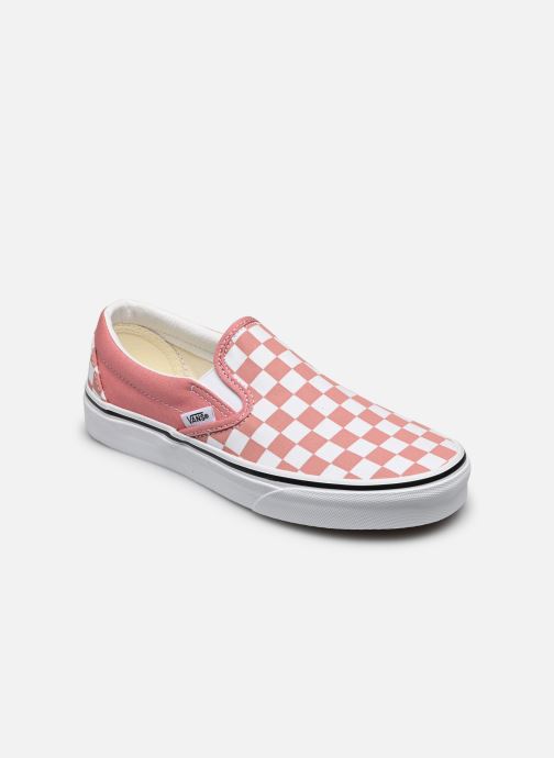 Baskets Checkerboard Classic Slip On - Rose - Mixte
