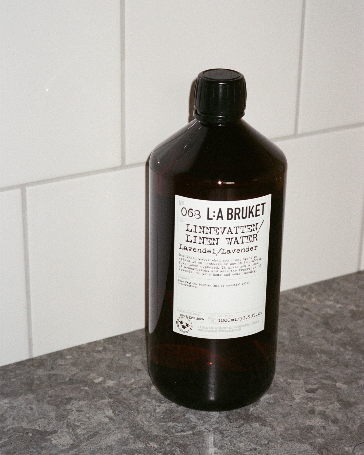 068 · Eau Parfumée Pour Le Linge · Lavande