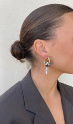 Boucles D'Oreilles Asymmetric Grunge