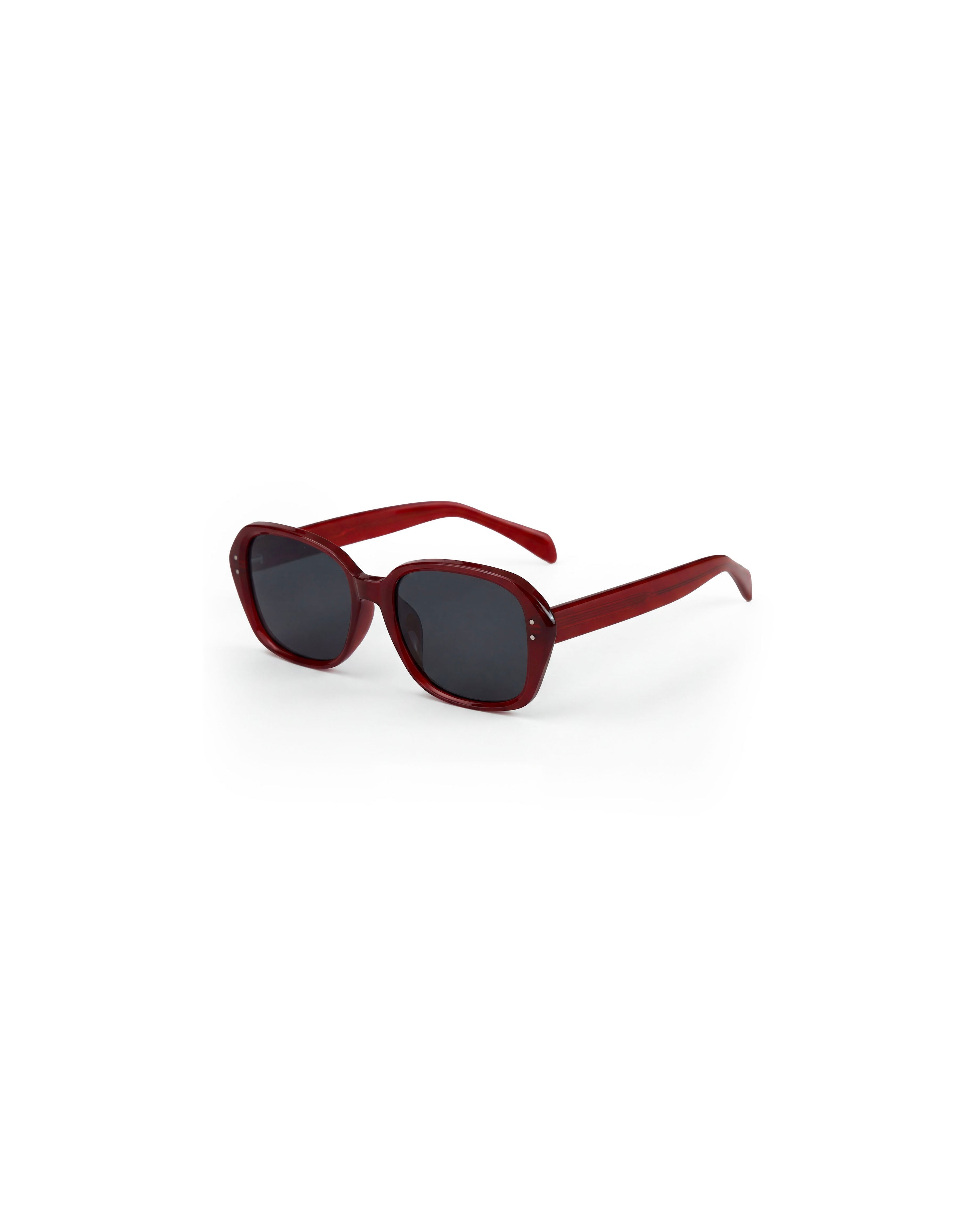 Lunettes De Soleil Amber - Grenat - Mixte