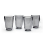 Lot De 4 Gobelets Hauts - Gris Foncé