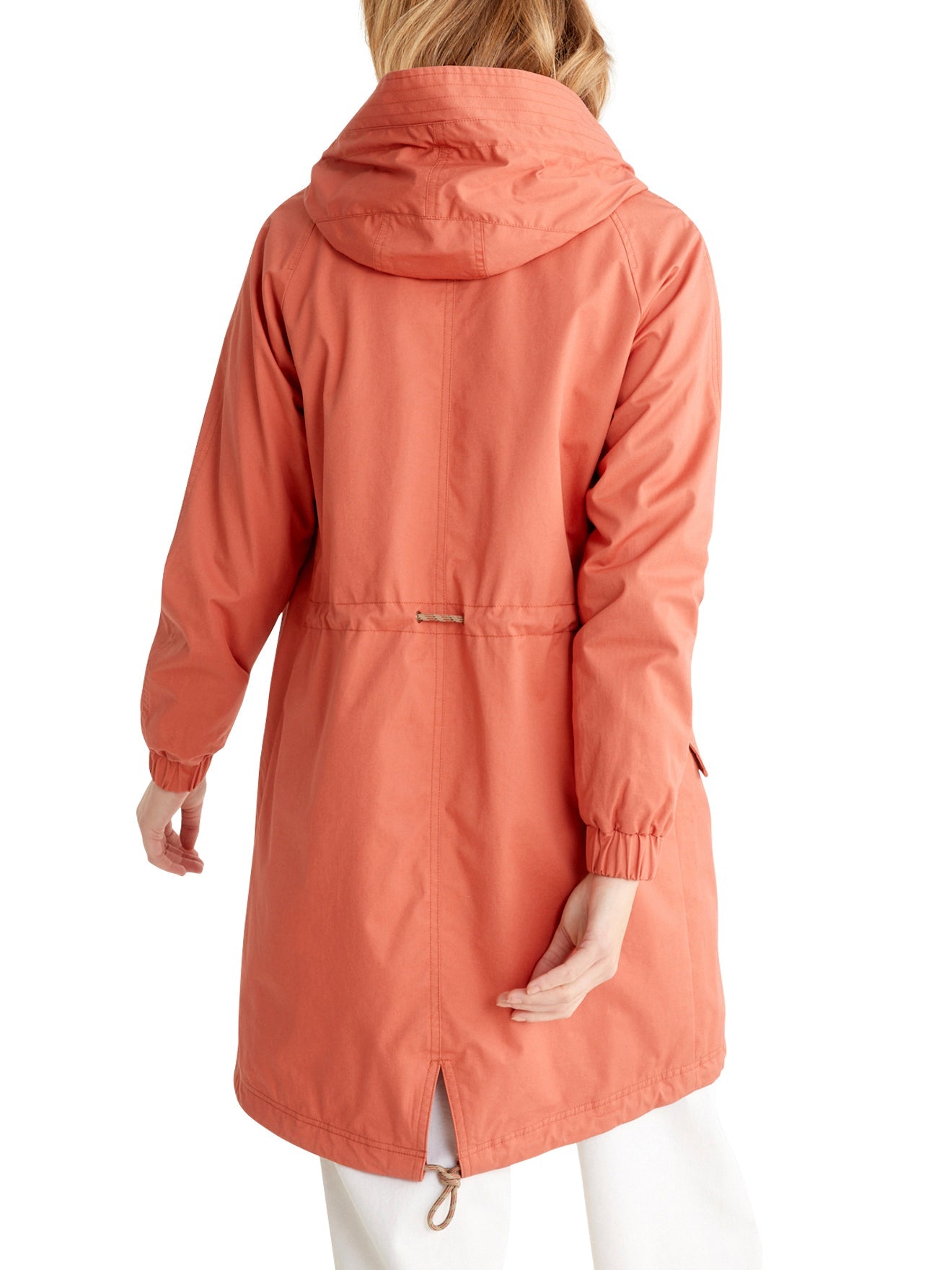 Parka Light - Orange Fonce Grise - Femme