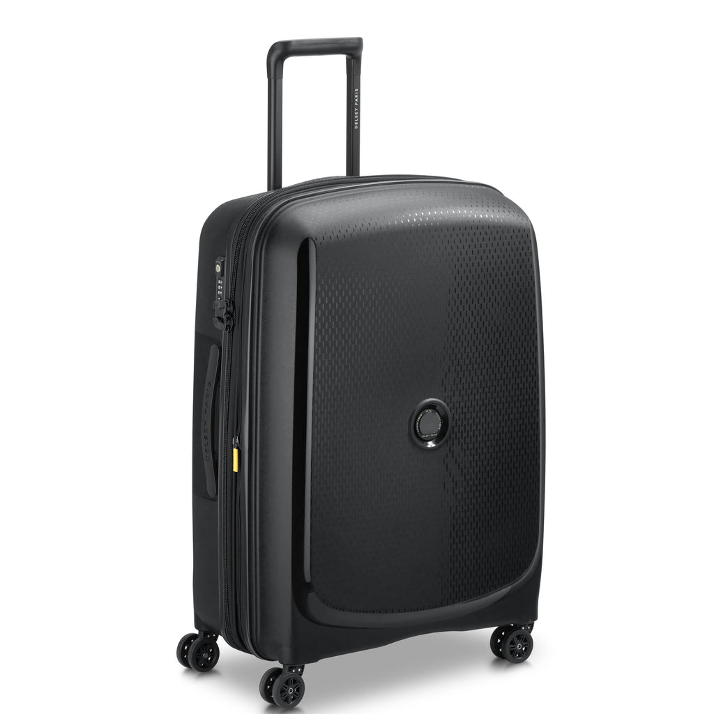 Valise Moyen Séjour Extensible - Belmont Plus - L (71cm) - Matière Recyclée - Noir