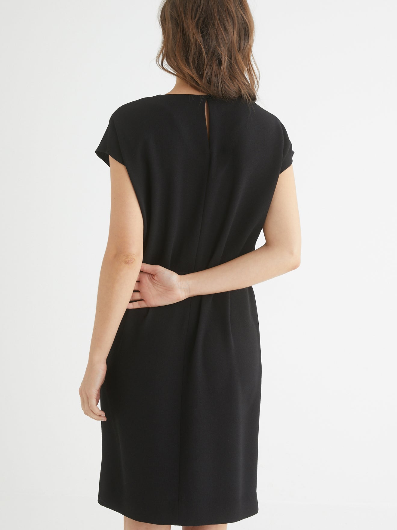 Robe Ess Sm - Noir Moyen Uni - Femme