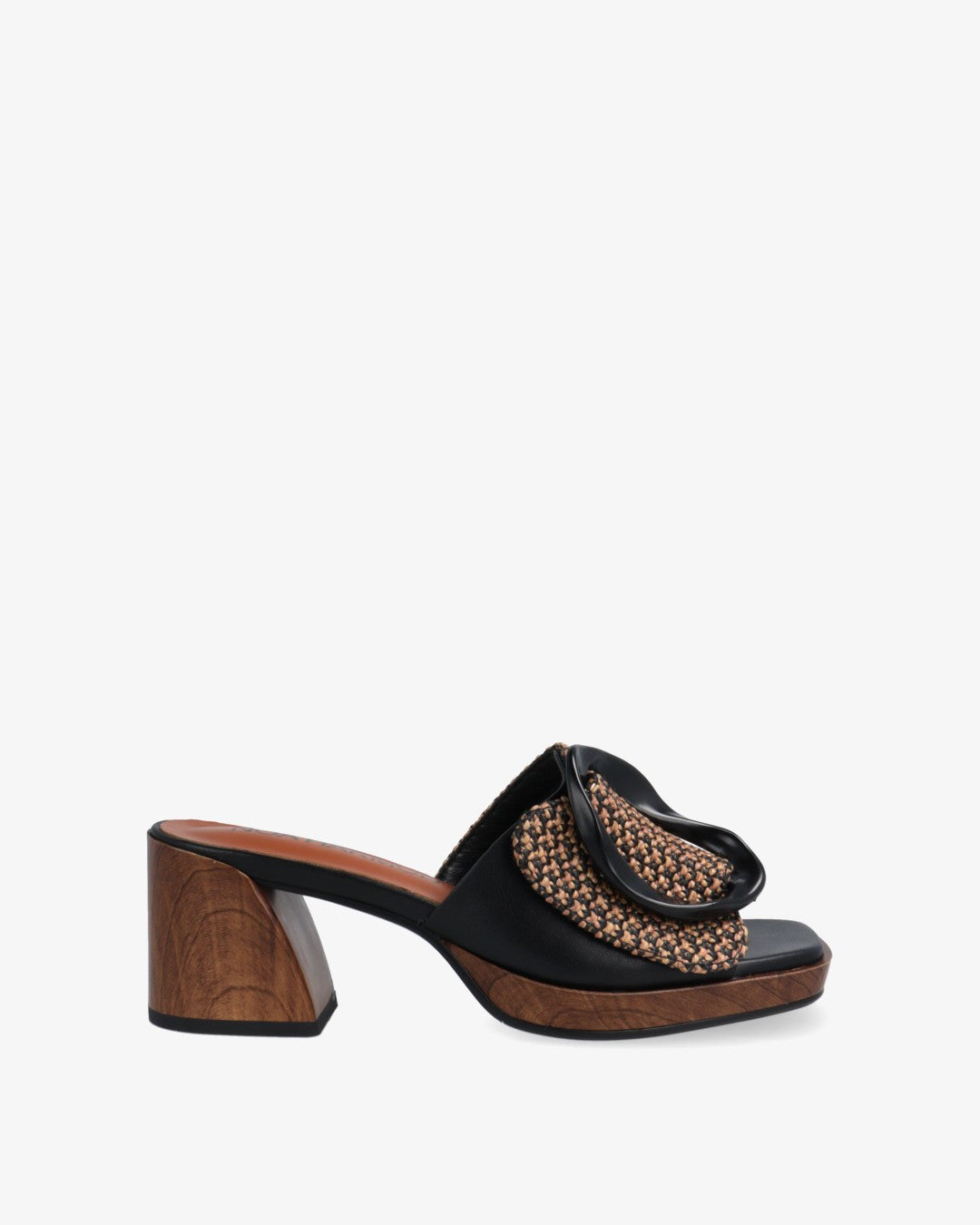 Sandales Rose - Noir