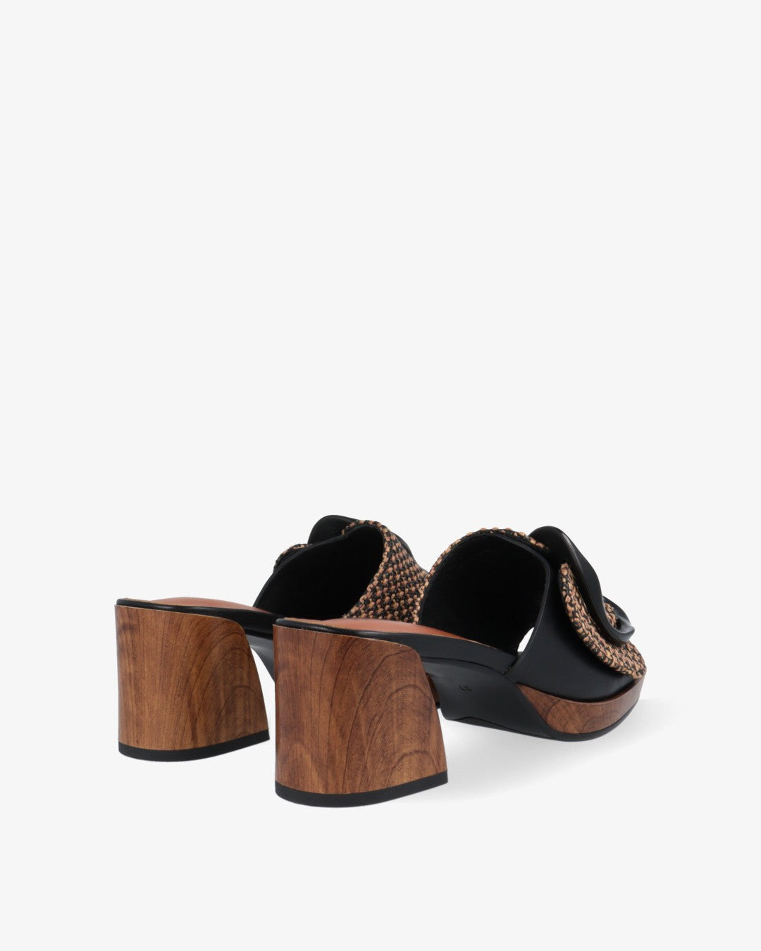 Sandales Rose - Noir
