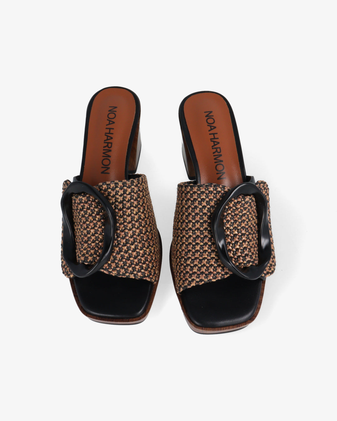Sandales Rose - Noir