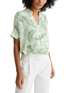 Top Imp Fougere - Vert Moyen Imprime - Femme