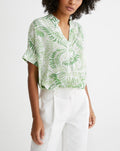 Top Imp Fougere - Vert Moyen Imprime - Femme
