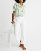 Top Imp Fougere - Vert Moyen Imprime - Femme
