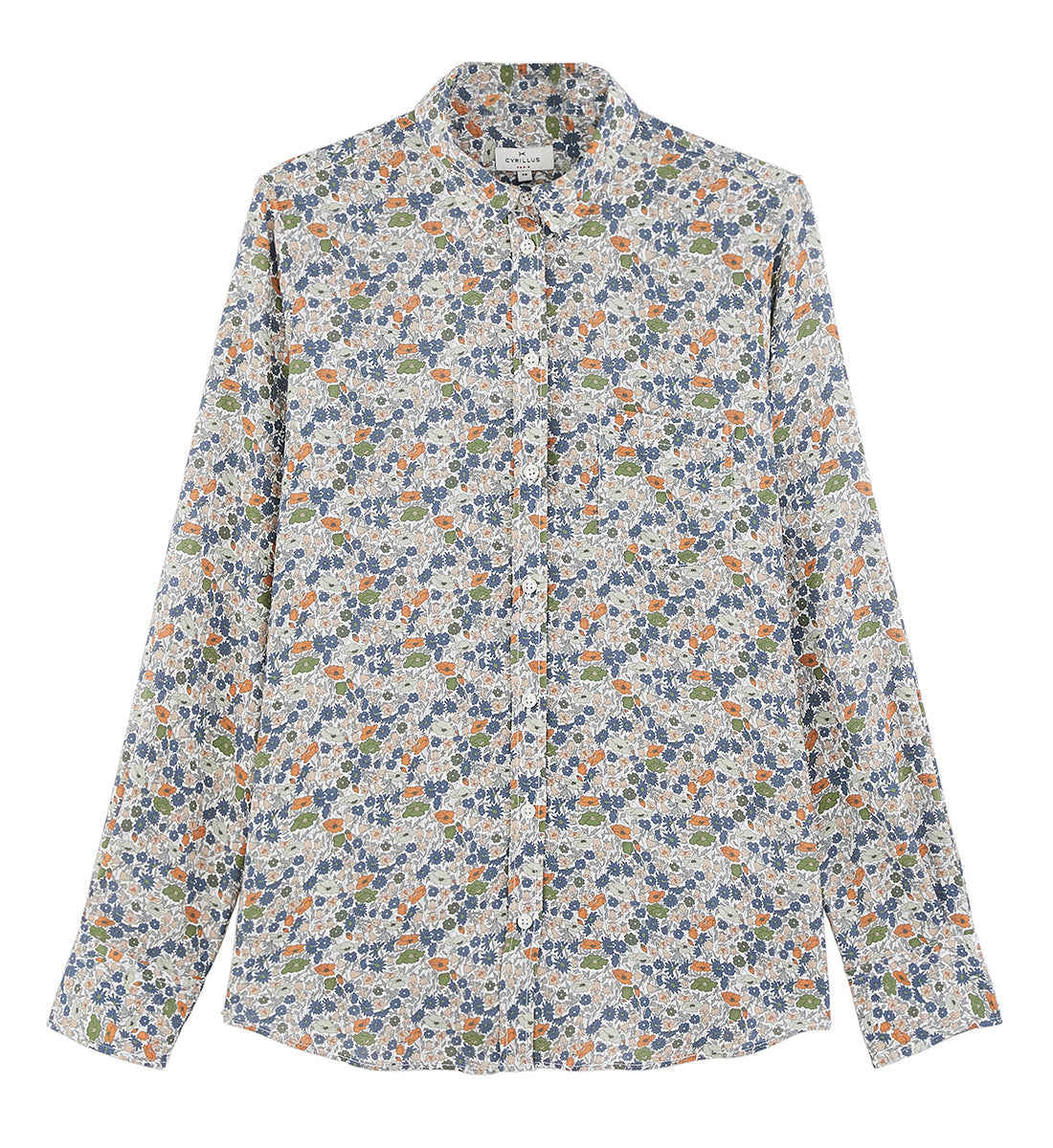 Chemise Ico Libert - Bleu Fonce Imprime - Femme