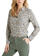 Chemise Ico Libert - Bleu Fonce Imprime - Femme