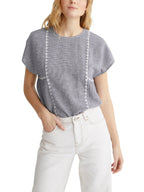 Blouse Pdp - Bleu Fonce Multicolore - Femme