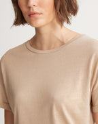 T-shirt  Metal Dore - Beige Moyen Metallise - Femme