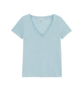 T-shirt Lin Mc V - Bleu Moyen Grise - Femme