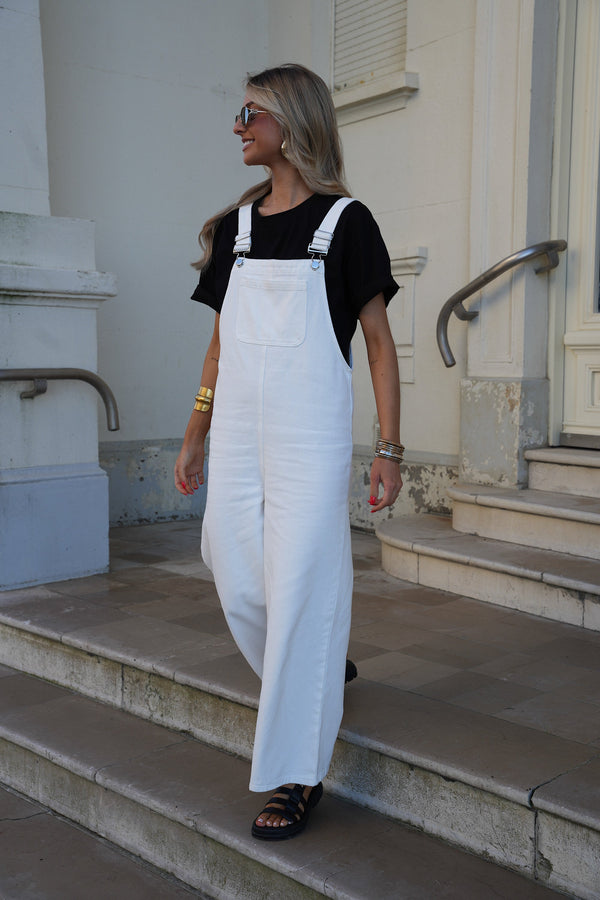 Salopette Jean Missou - Blanche