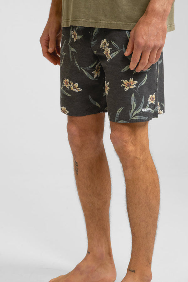 Rhythm - Short De Bain Ivy Floral Beach - Navy - Homme