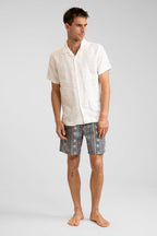 Rhythm - Short De Bain Vintage Stripe Trunk - Slate - Homme