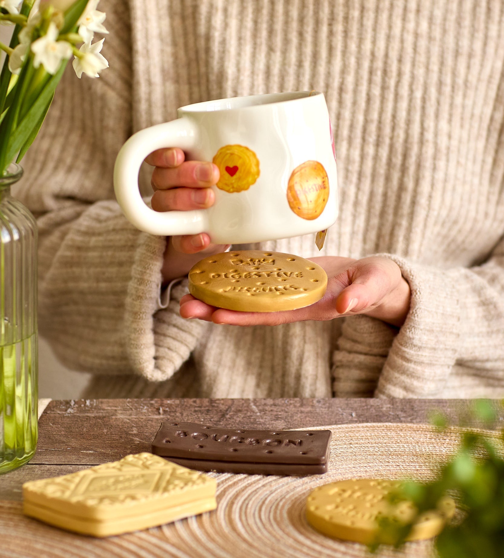 Créations De Dessous De Verre Biscuits