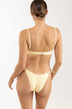 Rhythm - Haut de Maillot Noumea Crop - Daffodil - Femme
