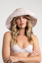 Rhythm - Chapeau Bouquet Floral Bucket - Ivory - Femme