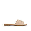 Sandales Salvatore Ferragamo Leather - Beige - Femme