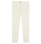 Chino - Blanc Clair Uni - Femme