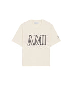 Ami Paris - T-Shirt Print – Blanc