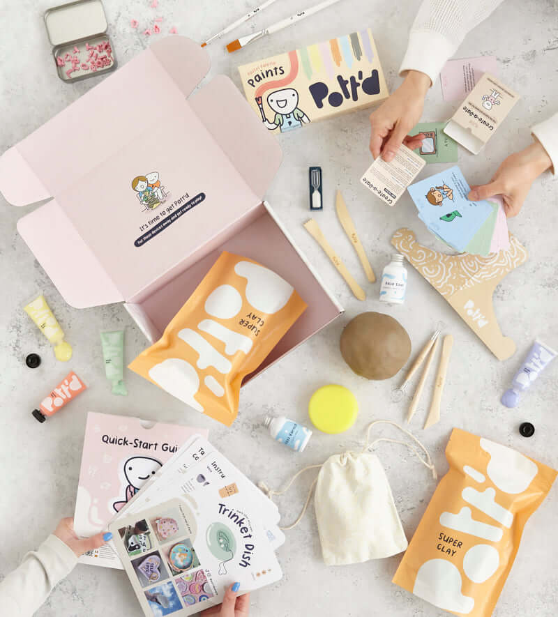 Kit Poterie Pour Soirée Romantique