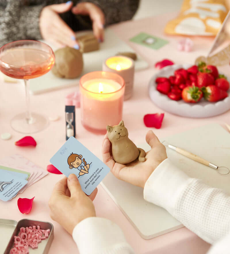 Kit Poterie Pour Soirée Romantique