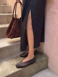 Chaussures Plates Remember This Morning  - Darkbrown