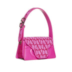 Valentino Garavani Le Petit Deuxieme Leather Bag - Fuchsia - Femme