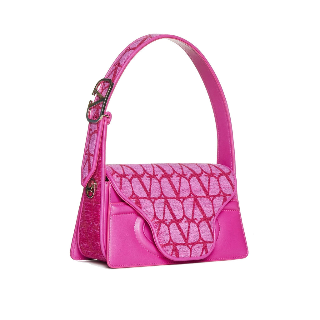 Valentino Garavani Le Petit Deuxieme Leather Bag - Fuchsia - Femme