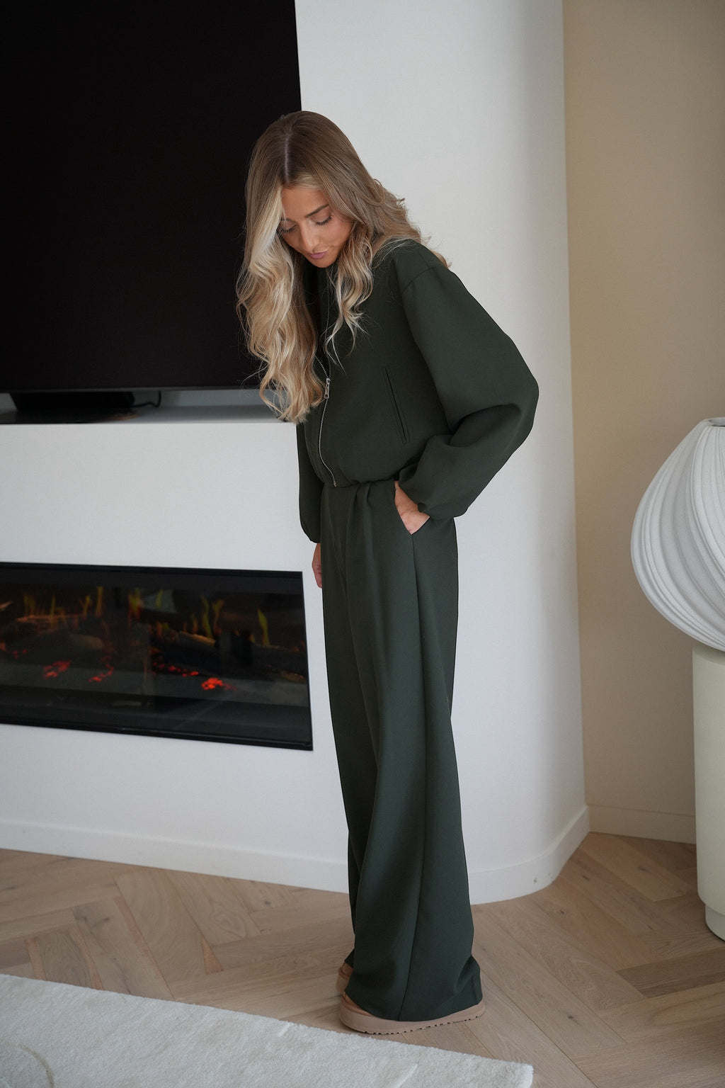 Veste Zippée Kyla - Verte