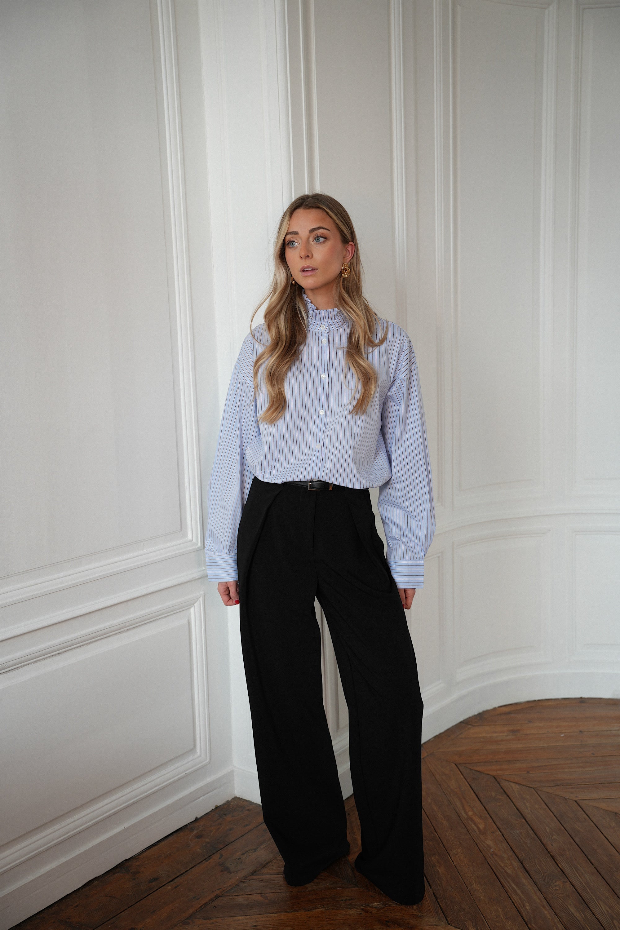 Pantalon Droit Sandro - Noir