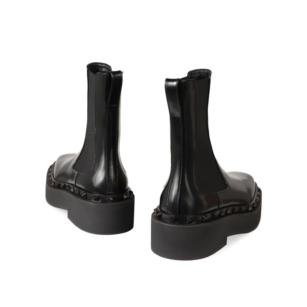 Bottes - Valentino Garavani Rockstud M-Way  - Black