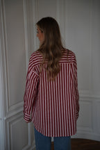 Chemise Cravate Bertille - Rose