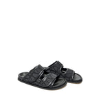 Sandales Valentino Garavani Toile Iconographe - Black - Homme