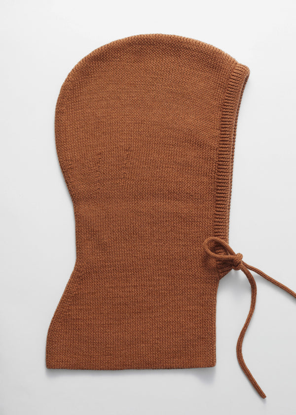 Bonnet Alida Oversize À Capuche - Marron