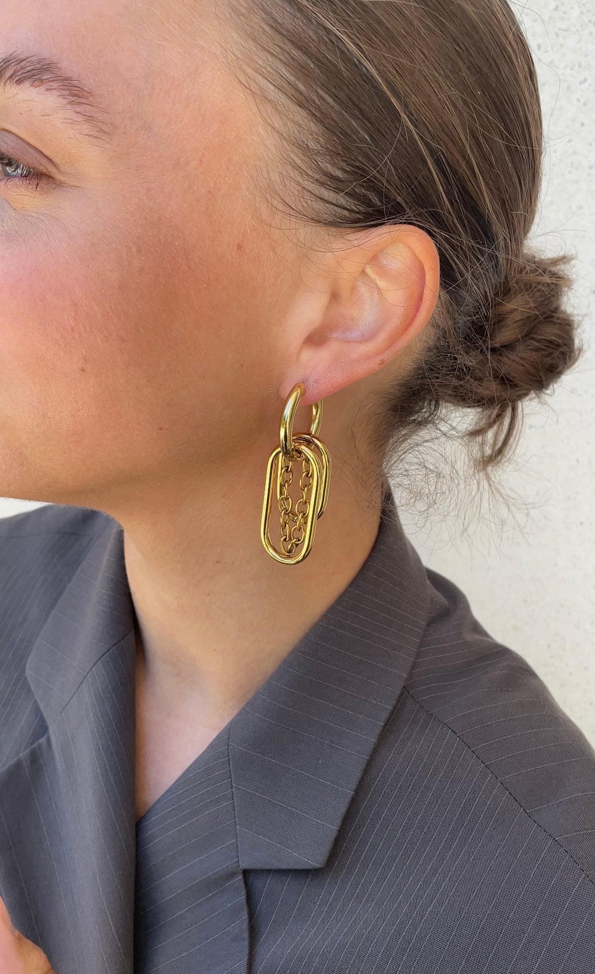 Boucles D'Oreilles Asymmetric Grunge
