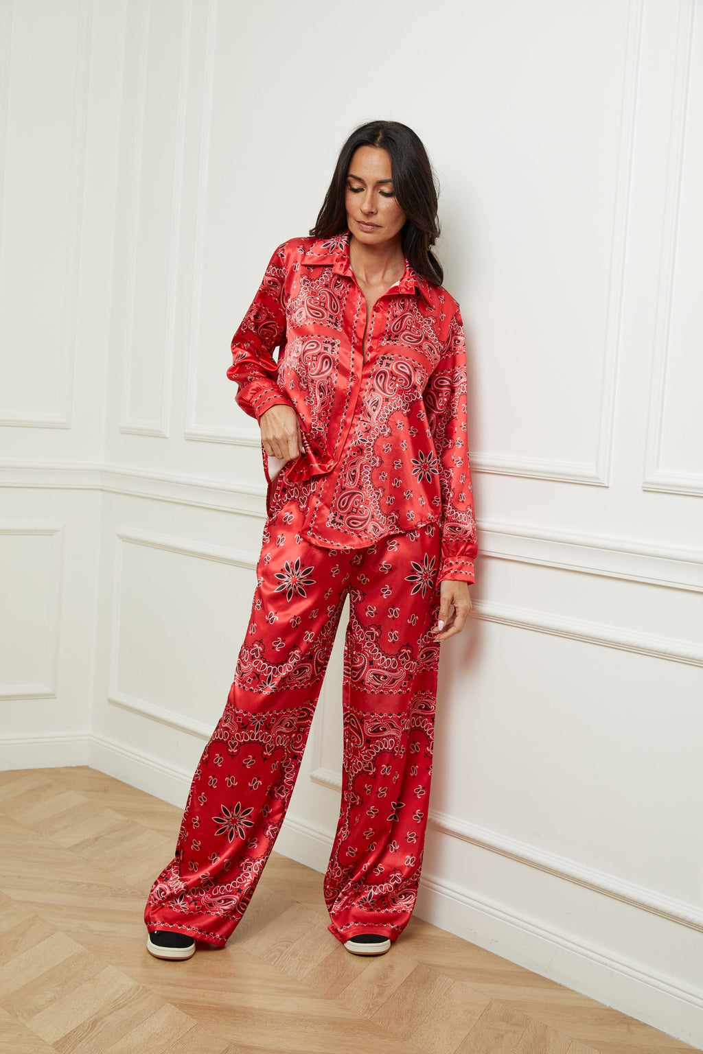 Chemise Bandana - Rouge