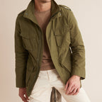 Saharienne - Vert Moyen Uni - Homme