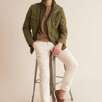 Saharienne - Vert Moyen Uni - Homme
