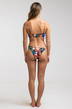Rhythm - Bas de Maillot Rio Hi Cut - Black - Femme