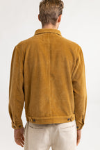 Rhythm - Veste Cord Trucker - Camel - Homme