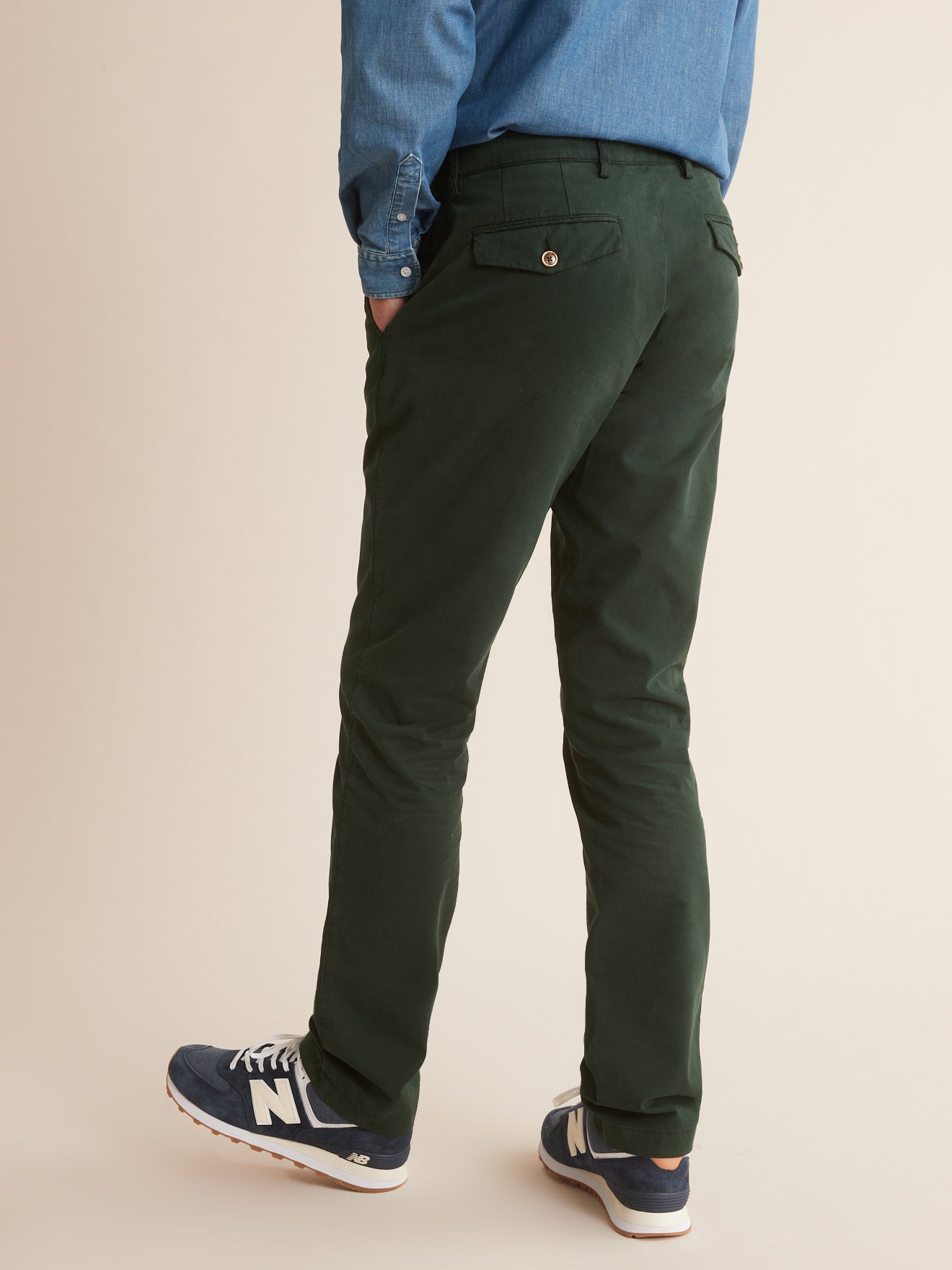 Chino Reg - Beige Clair Uni - Homme