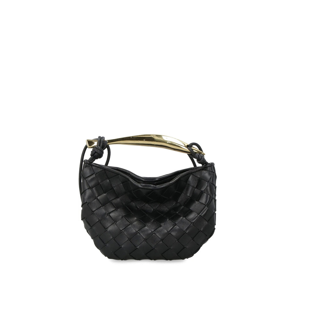 Bottega Veneta Mini Sardine Shoulder Bag - Black - Femme