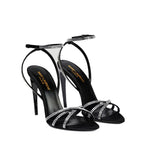 Sandales Saint Laurent Ava - Black - Femme