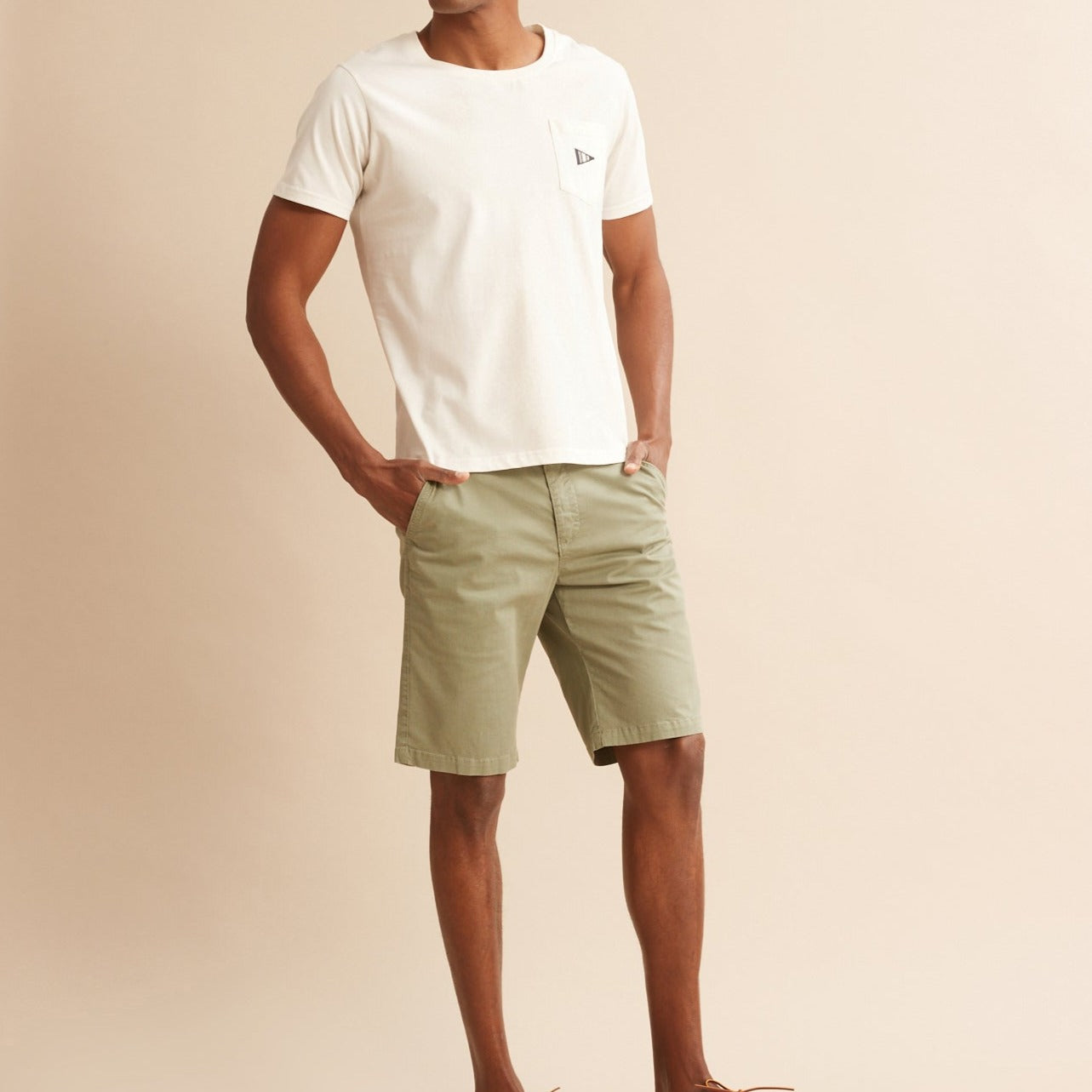 Bermuda Pois - Bleu Moyen Imprime - Homme