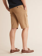 Bermuda Grs Grain - Beige Clair Uni - Homme